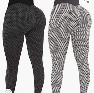 Reosse Leggings for Women - 2 Pack High Waist Yoga Pants for Women
